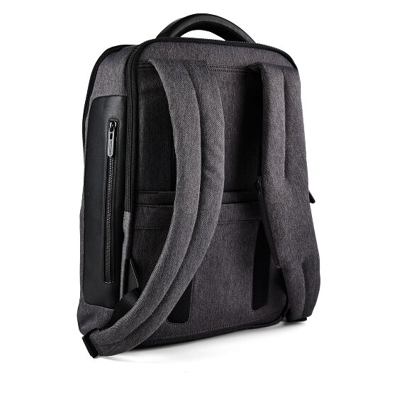 Piquadro Letter backpack RFID 41 cm laptop compartment