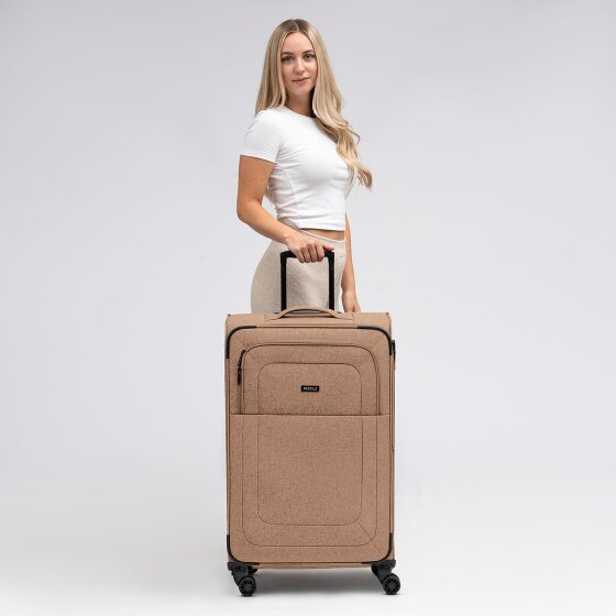 Redolz Essentials 12 LARGE 4 wheels Trolley 79 cm with expansion pleat