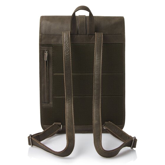 Castelijn & Beerens Carisma backpack RFID leather 41 cm laptop compartment