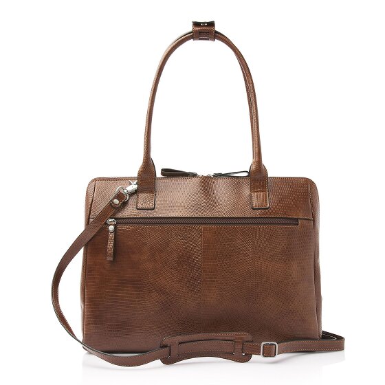 Castelijn & Beerens Vera Shoulder Bag RFID protection Leather 41 cm Laptop compartment