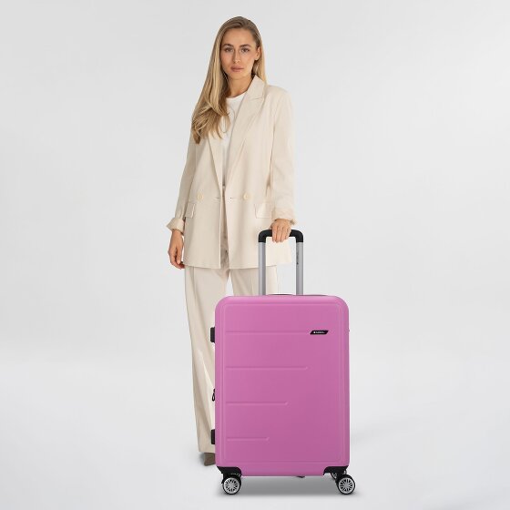 Gabol Future Plus 4 wheels Trolley 66 cm with expansion pleat