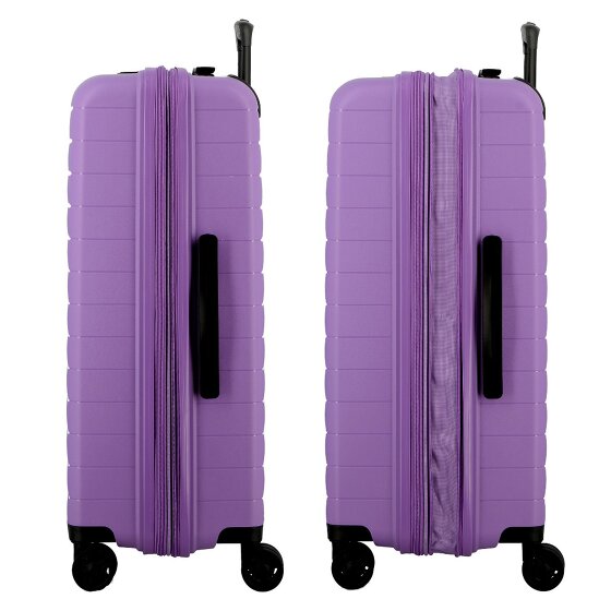 Jump Striper 4 wheels Trolley 77 cm with expansion pleat