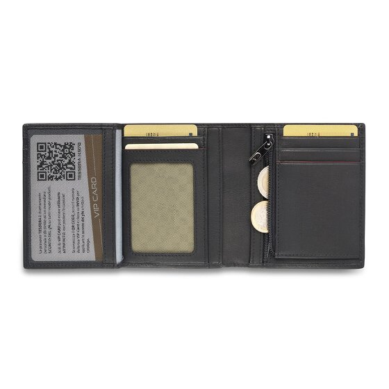 Roncato Detroit Wallet RFID protection Leather 9 cm