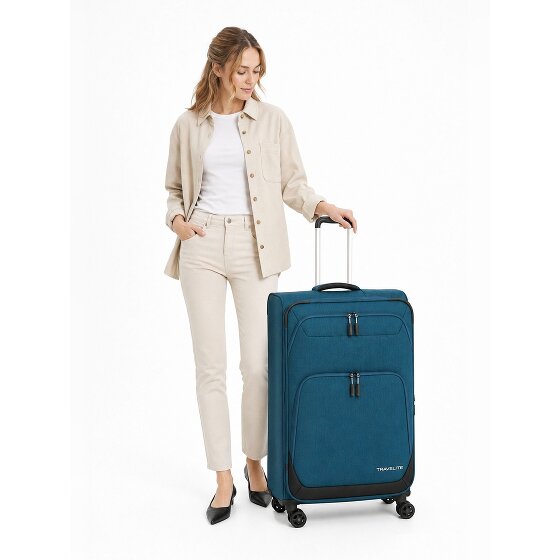 Travelite Kick Off 4 wheels Trolley L 78 cm Expandable