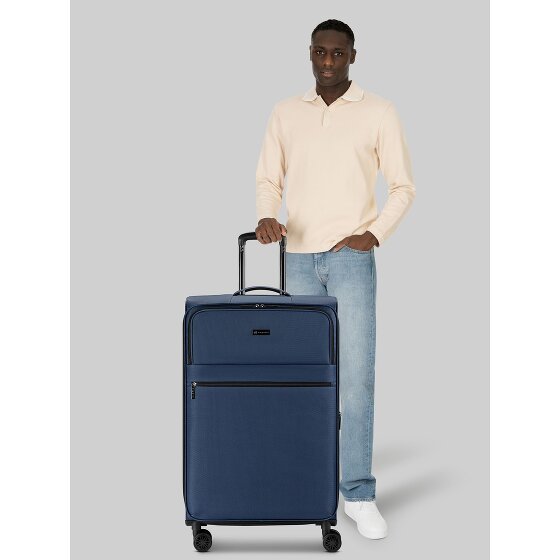 Bugatti Valencia Soft 4 wheels Trolley L 75 cm Expandable