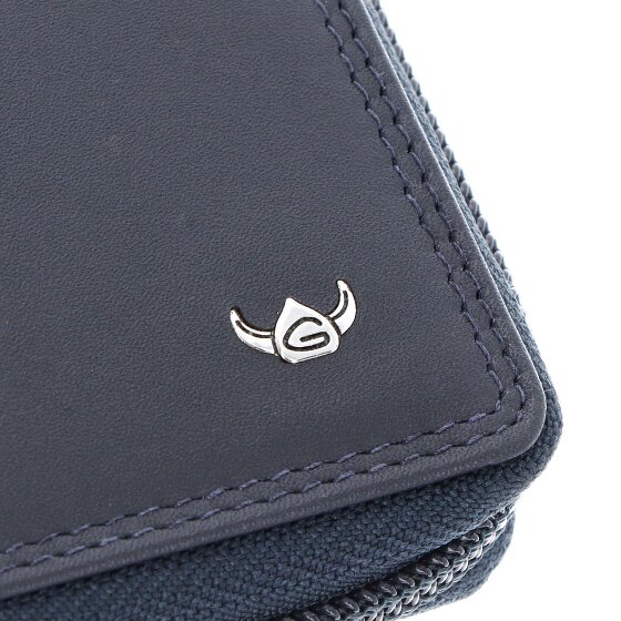 Golden Head Polo Wallet RFID protection Genuine Leather 12.5 cm