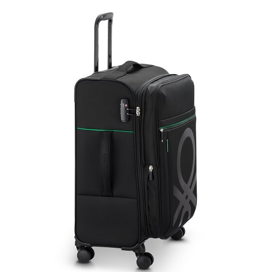 Delsey Paris x United Colors of Benetton Color Bock 4-wheeled trolley 67 cm with expansion fold