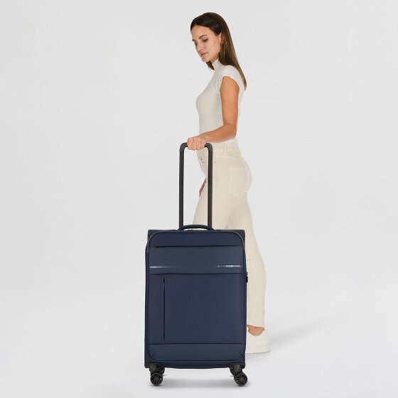 Jump Monthélys 4 wheels Trolley 67 cm with expansion pleat