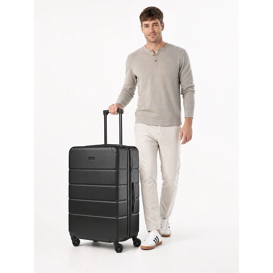 Police Dublin 4 wheels Trolley L 75 cm Expandable
