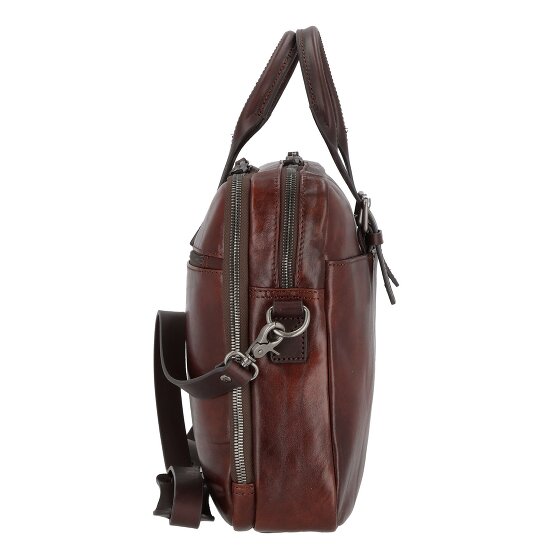 Castelijn & Beerens Rien briefcase RFID leather 41 cm laptop compartment Castelijn & Beerens Rien briefcase RFID leather 41 cm laptop compartment