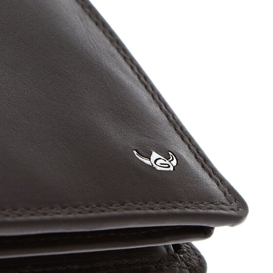 Golden Head Polo Wallet RFID protection Genuine Leather 12 cm