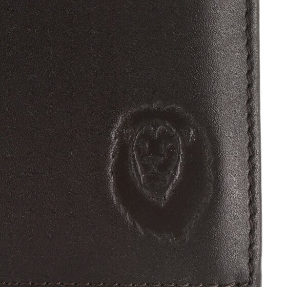 oxmox Leather Wallet RFID protection Genuine Leather 10 cm