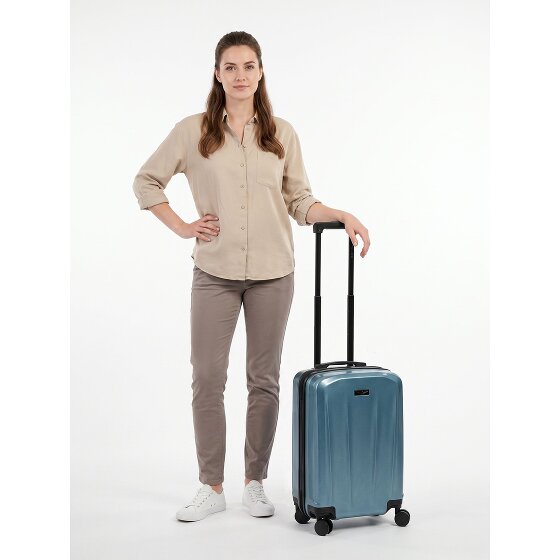 Police New York 4 wheels Cabin suitcase S 54 cm Expandable