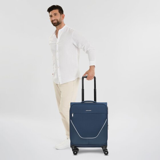 Stratic taska 4 Roll Cabin Trolley S 55 cm with Expanding Pleat
