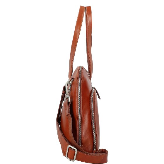 Leonhard Heyden Cambridge shoulder bag leather 41 cm laptop compartment