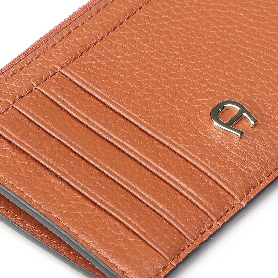 Aigner Delia Credit card case Genuine Leather 12 cm