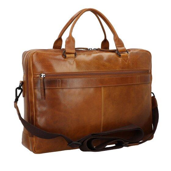 Greenburry Newport Briefcase Genuine Leather 43 cm Laptop compartment