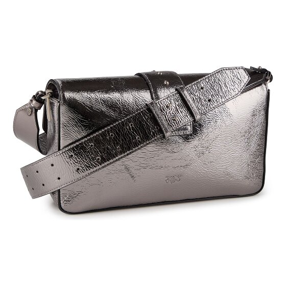 PINKO Love One Classic Shoulder Bag Genuine Leather 27 cm