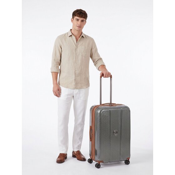 Delsey Paris Helium Ultimate 4 wheels Trolley 70 cm Expandable