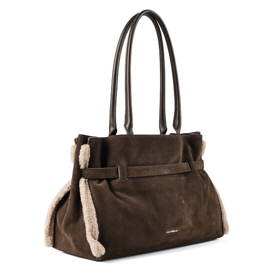 Coccinelle Sabine Shoulder Bag Genuine Leather 36 cm