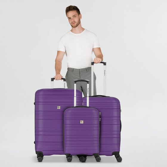 Check.In Paradise 4 wheels Suitcase set 3-piece