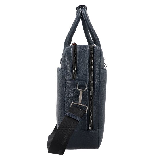 Braun Büffel Novara Briefcase Leather 42 cm Laptop compartment