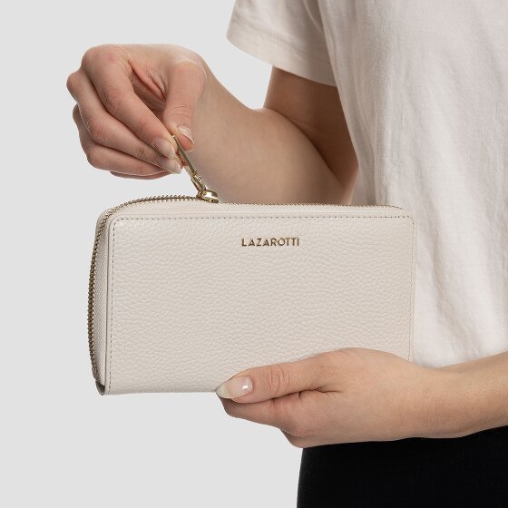 Lazarotti Bologna Leather Wallet Leather 19 cm
