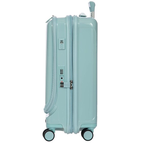 Bric's Positano 4 wheels Cabin trolley 55 cm with expansion pleat