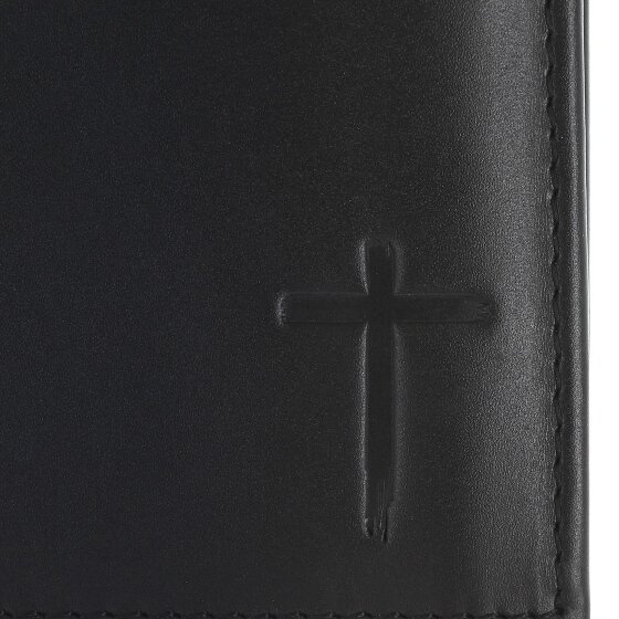 oxmox Leather Wallet RFID protection Genuine Leather 13 cm