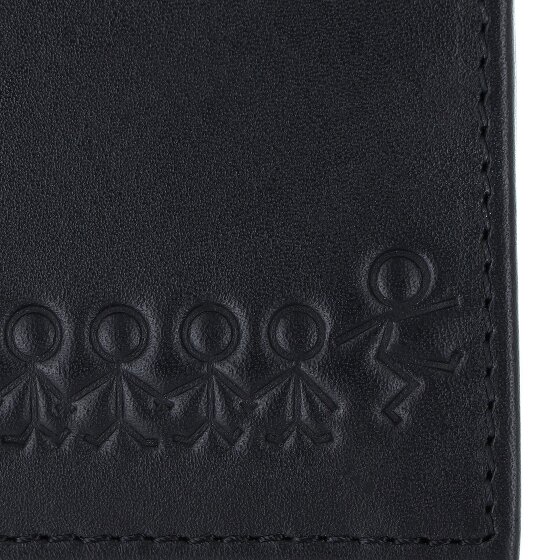 oxmox Leather Wallet RFID protection Genuine Leather 11 cm