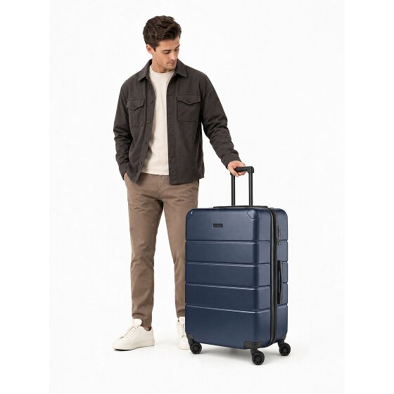 Police Dublin 4 wheels Trolley L 75 cm Expandable
