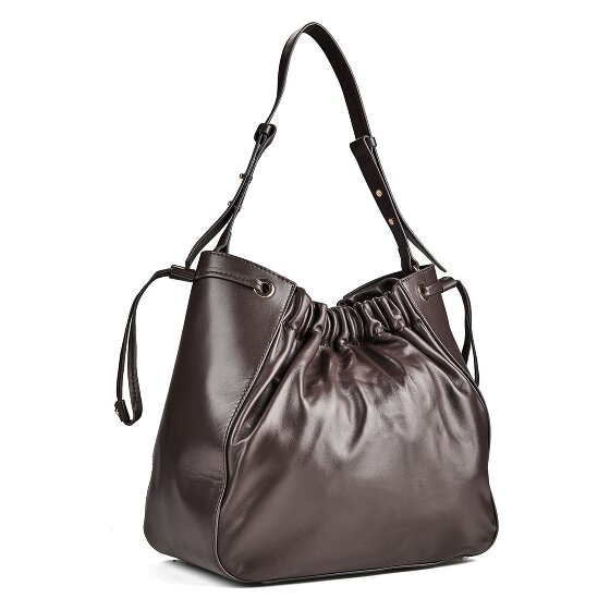 Guess Helene Shoulder Bag Genuine Leather 29 cm