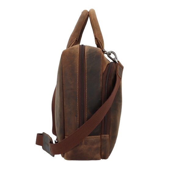 Plevier Retro Colmar Briefcase Leather 40 cm Laptop compartment