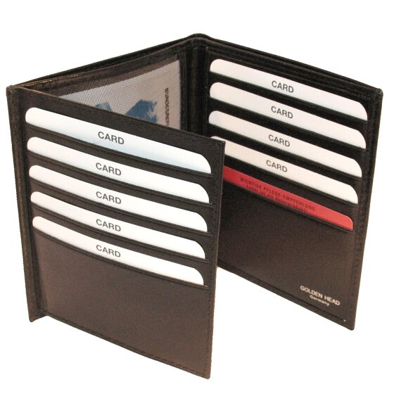 Golden Head Colorado wallet RFID leather 10 cm