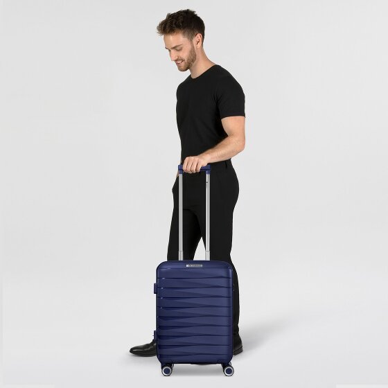Franky London 4 wheels Cabin trolley S 55 cm with expansion pleat