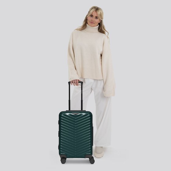 Redolz Essentials 18 4 wheels Cabin trolley 55 cm with expansion pleat