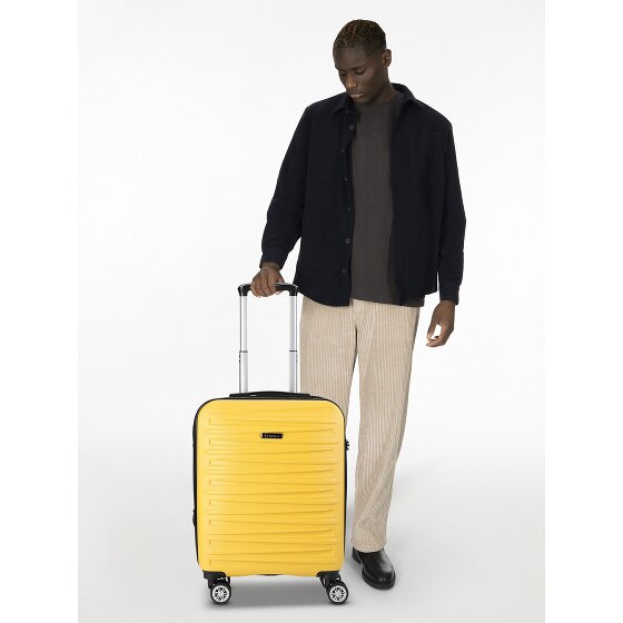 Benzi 5493 4 wheels Cabin trolley S 53 cm with expansion pleat
