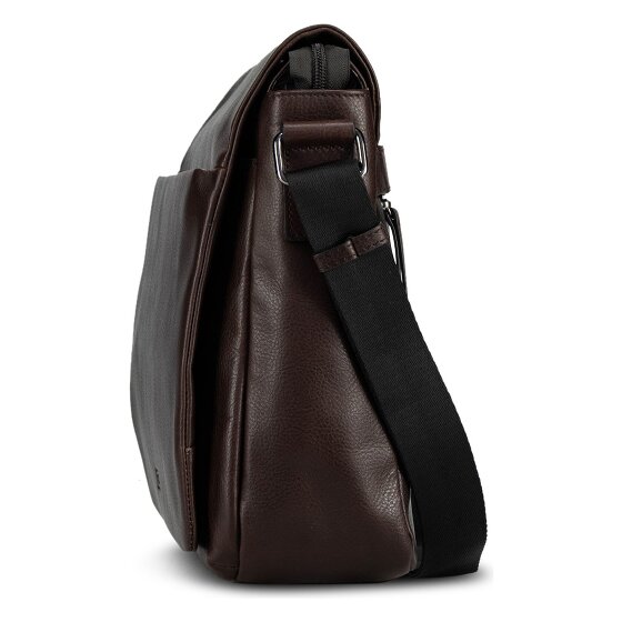 Jost London Messenger Genuine Leather 34 cm Laptop compartment