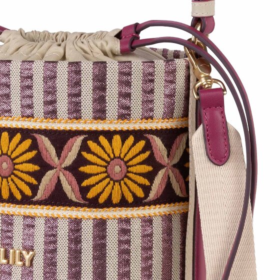 Oilily Metallic Stripe Bucket bag 19 cm