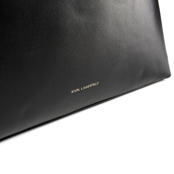 Karl Lagerfeld Autograph Shoulder Bag Leather 25 cm