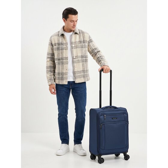 d&n Travel Line 9804 4 wheels Cabin suitcase S 55 cm