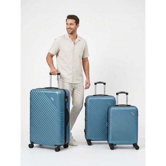 Check.In Paradise 2.0 4 wheels Suitcase set 3-piece Expandable
