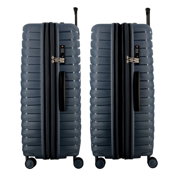 Jump Xwave 4 wheels Trolley 76 cm with expansion pleat