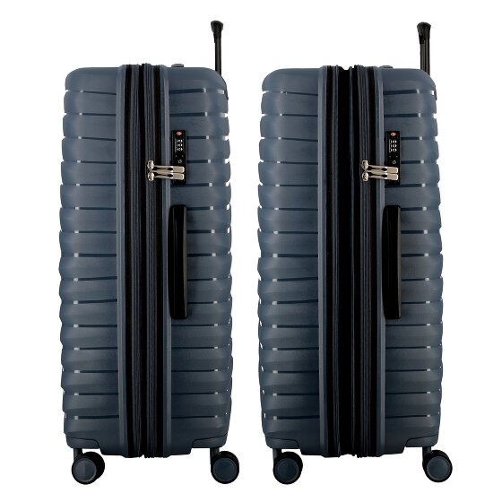 Jump Xwave 4 wheels Trolley 76 cm with expansion pleat Jump Xwave 4 wheels Trolley 76 cm with expansion pleat