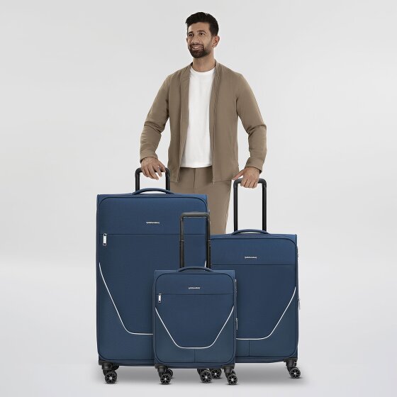Stratic taska 4-wheel suitcase set 3 pcs. with stretch fold Stratic taska 4-wheel suitcase set 3 pcs. with stretch fold