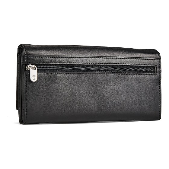 Esquire Silk Wallet Genuine Leather 19 cm