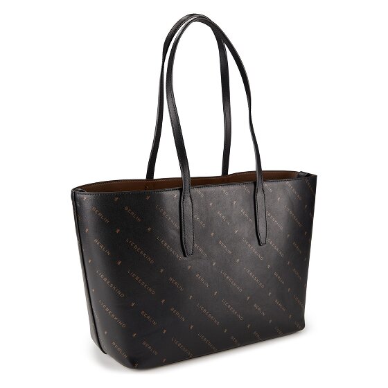 Liebeskind Monogram Shopper Bag M Genuine Leather 47 cm