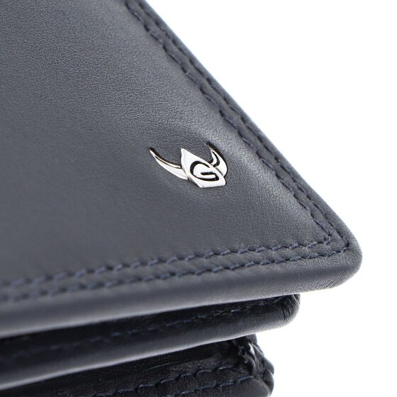 Golden Head Polo Wallet RFID protection Genuine Leather 8.5 cm