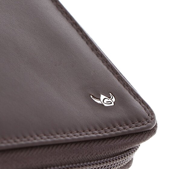 Golden Head Polo Wallet RFID protection Genuine Leather 21.5 cm