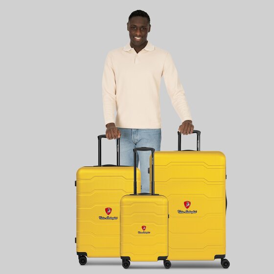 Tonino Lamborghini Bologna 4 wheels Suitcase set 3-piece